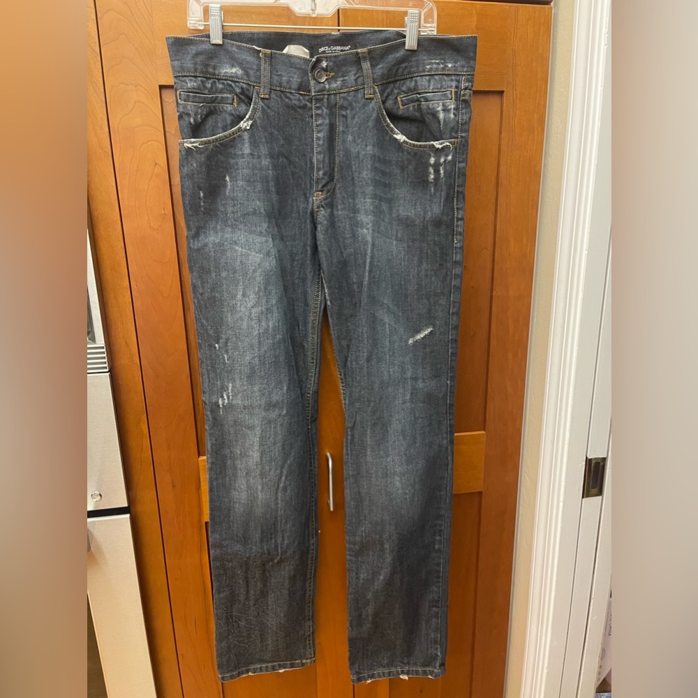 Dolce and Gabbana Distressed Jeans